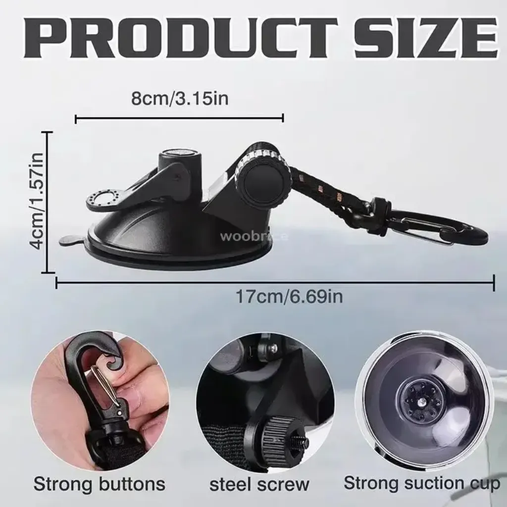 Tent suction cups 8-piece set securing hook camping accessories car camping gear KSA PTMYLE