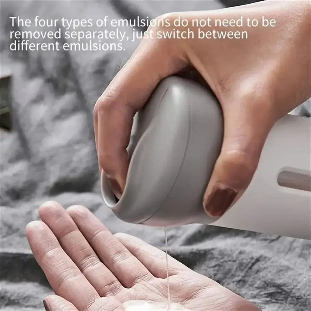 Travel liquid dispenser bottle 4-in-1 leakproof travel accessories KSA PTMYLE