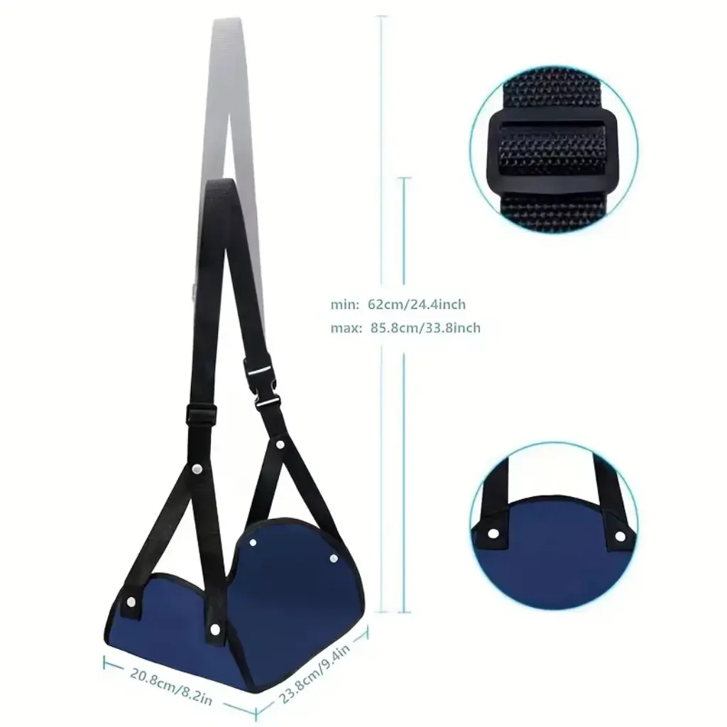 Foldable airplane footrest with carrying bag – lightweight travel accessories for women men ksa 2026