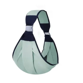 Baby carrier grid pattern green – baby carry bag fabric style KSA PTMYLE