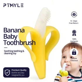 Baby Silicone Toothbrush Baby Teething Toothbrush KSA – PTMYLE