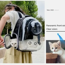 Escape-proof zipper lock cat backpack – cat carrier bag cat travel bag ksa 2026 PTMYLE