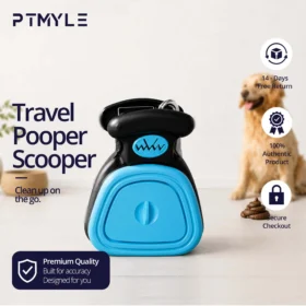 Dog Poop Bag Dispenser Foldable Pooper Scooper Animal Waste Picker Pet Products KSA – PTMYLE