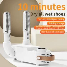 Adjustable electric shoe dryer telescopic design shoe cleaner fits all sizes KSA
