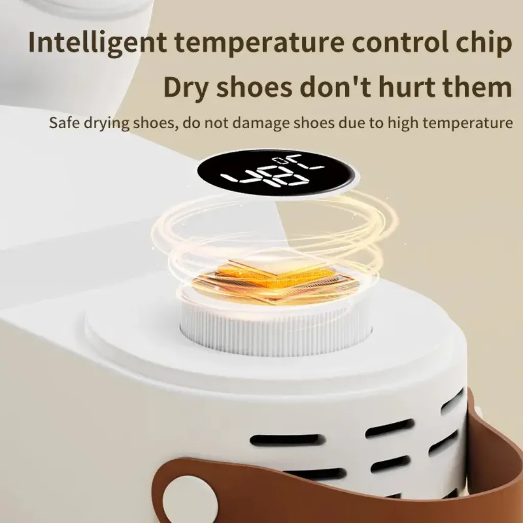 Intelligent timer shoe dryer automatic shutoff shoe cleaner safe use KSA