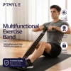 Foot Pedal Resistance Band Abdominal Exercise Equipment Multifunctional Shoulder Trainer KSA – PTMYLE