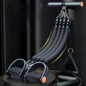 Foot Pedal Resistance Band Abdominal Exercise Equipment Multifunctional Shoulder Trainer KSA – PTMYLE