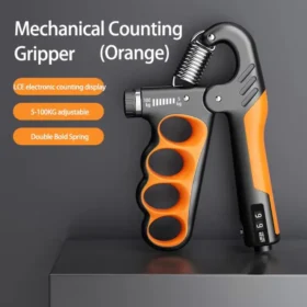 Hand grip strengthener in orange green pink blue red gray – wrist expander ksa PTMYLE