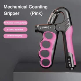 Hand grip strengthener in orange green pink blue red gray – wrist expander ksa PTMYLE