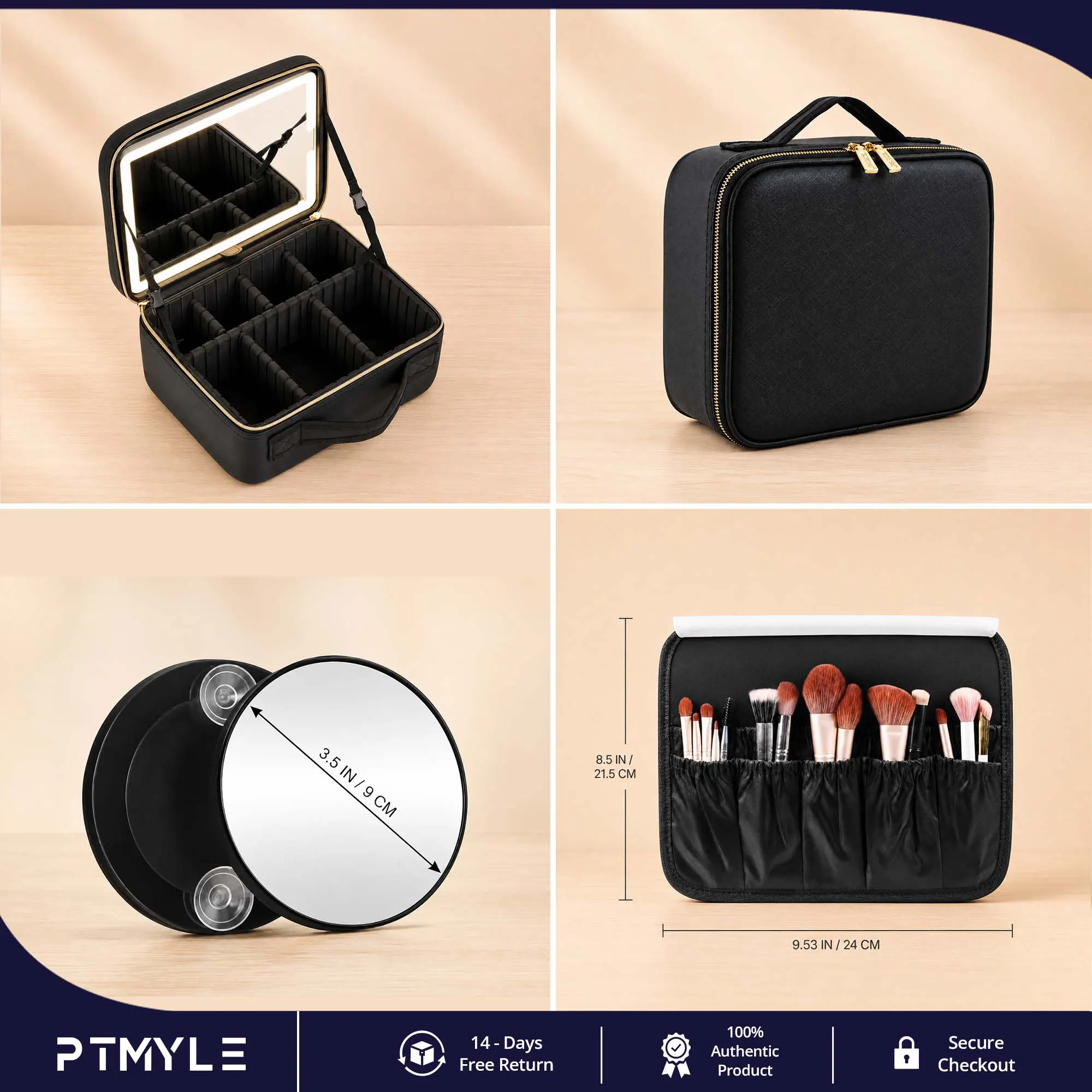 makeup train case in ksa
