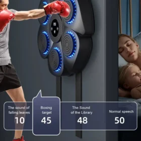 Adult punching music boxing machine at home – boxing machine for home ksa PTMYLE