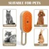 Pet Grooming Brush 3-in-1 Spray Slicker Undercoat Hair Removal Cat Dog KSA – PTMYLE