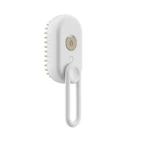 Self-cleaning button pet grooming brush – pet hair remover brush one press eject ksa