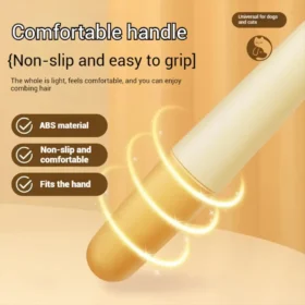 Cat grooming brush in use on cat – pet hair remover brush cat grooming ksa PTMYLE
