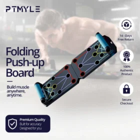 Push Up Board Folding Color Coded Multifunctional Fitness Bar KSA PTMYLE