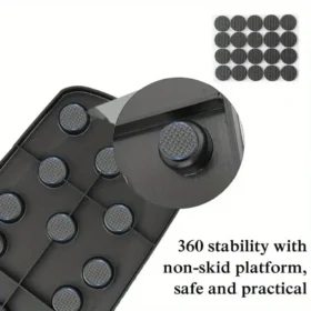 Non-slip silicone handles on push up board – push up bar ksa fitness