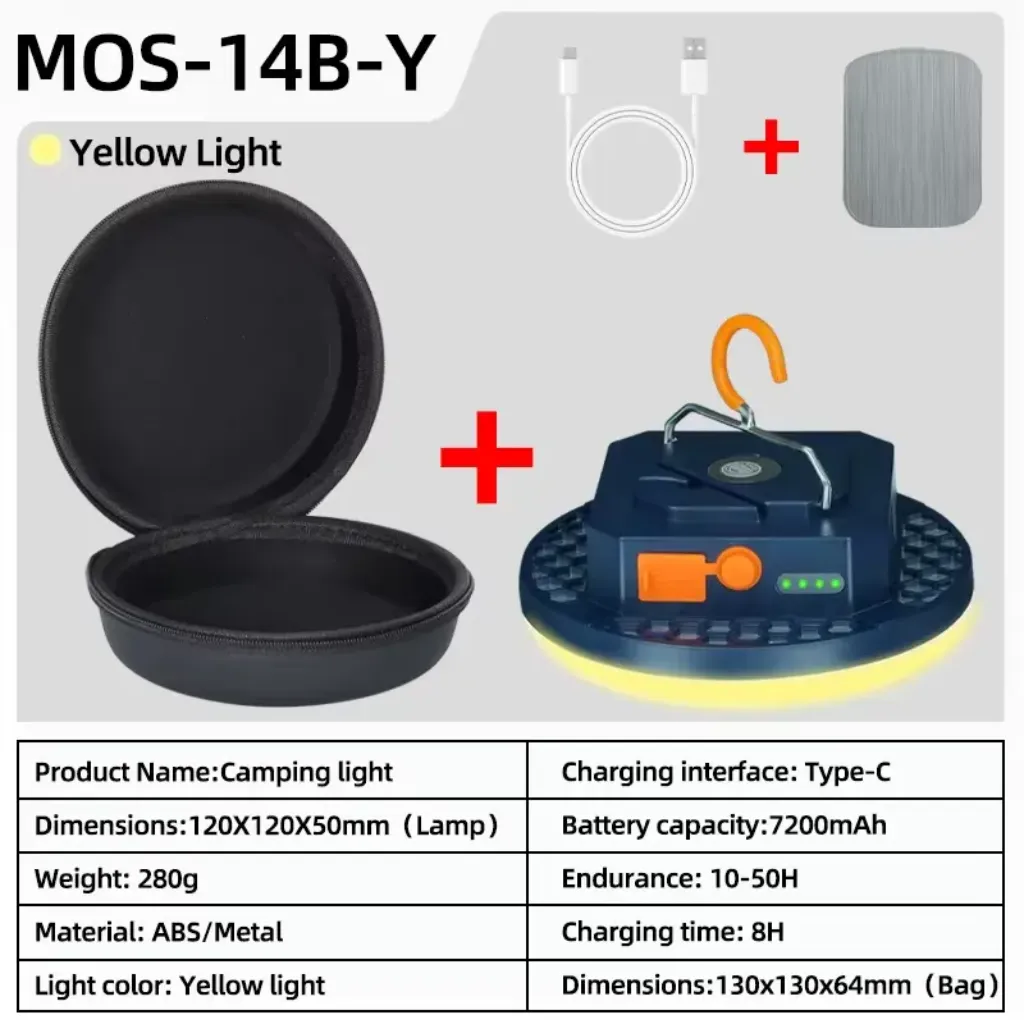 Rechargeable camping light package contents camping lights outdoor lights KSA PTMYLE