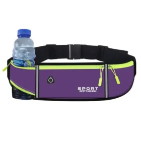 Running waist bag in black green pink blue purple orange – travel accessories bag ksa 2026 PTMYLE