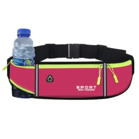Running waist bag in black green pink blue purple orange – travel accessories bag ksa 2026 PTMYLE