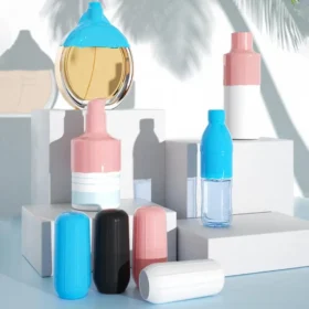 High stretch silicone travel sleeve – elastic bottle cap cover silicone bottle covers ksa PTMYLE