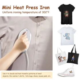 Package contents iron bag insulation pad measuring cup – mini travel iron ksa PTMYLE