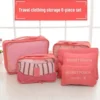 6PCS Travel Storage Bag Set Waterproof Packing Cubes Clothes Organizer Men Women KSA – PTMYLE