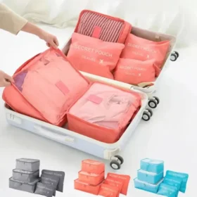 Travel bag set inside suitcase organized – waterproof travel bag travel organizer set ksa PTMYLE