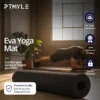 Yoga Mat 4mm EVA Non-Slip Fitness Mat Home Workout KSA – PTMYLE