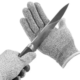 Cut resistant gloves flexible finger grip – protective gloves safety work gloves KSA