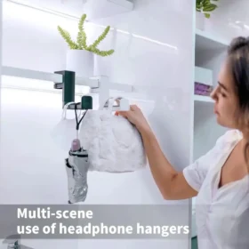 Headset holder silicone padded headphone holder scratch protection KSA