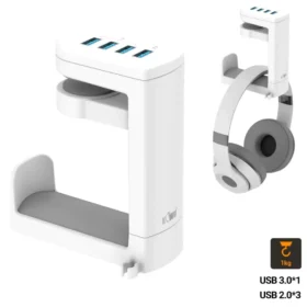 Rotating headphone stand 360 degree gaming headset stand KSA