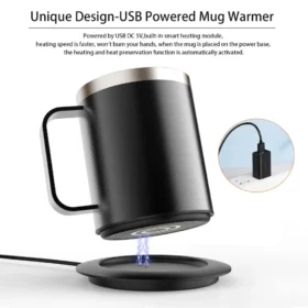 Electric mug for car USB charging best travel mug to keep coffee hot KSA