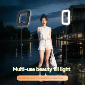 LED selfie light for live streaming desktop setup – ring light led PTMYLE