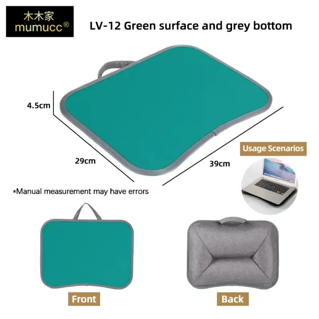 ddddddddddddddddLaptop lap desk with mouse pad built-in surface – multifunctional laptop desk with cushion