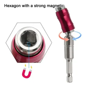 Magnetic drill bit holder with impact driver – heavy duty bit holder KSA PTMYLE