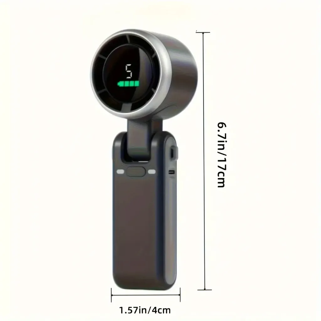 Portable handheld fan handheld mode personal cooling summer essentials outdoor use PTMYLE KSA