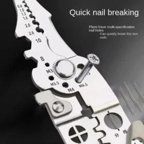 Wire stripping pliers crimping terminal connection – electrical pliers PTMYLE
