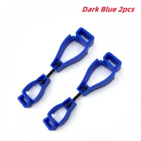 Heavy duty work glove clip holding work gloves – belt buckle glove holder PTMYLE
