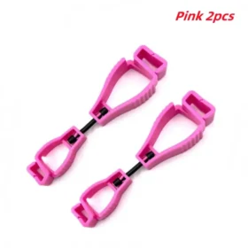 Heavy duty work glove clip holding work gloves – belt buckle glove holder PTMYLE