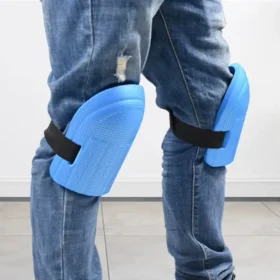 Adjustable work knee pads with elastic straps protective equipment KSA