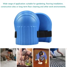 Adjustable work knee pads with elastic straps protective equipment KSA