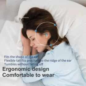 Noise filter earplugs for sleep best earplugs for light sleepers side-sleeper comfort KSA PTMYLE Noise filter earplugs for sleep best earplugs for light sleepers side-sleeper comfort KSA PTMYLE