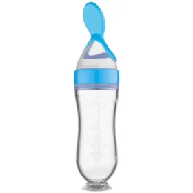 Baby food feeder bottle filling puree – squeeze baby feeding spoon ksa PTMYLE