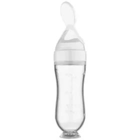 Baby food feeder bottle filling puree – squeeze baby feeding spoon ksa PTMYLE
