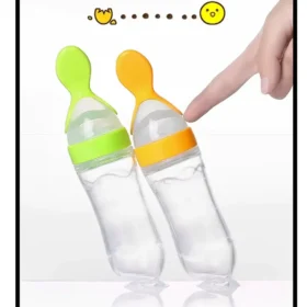 Baby food feeder bottle filling puree – squeeze baby feeding spoon ksa PTMYLE