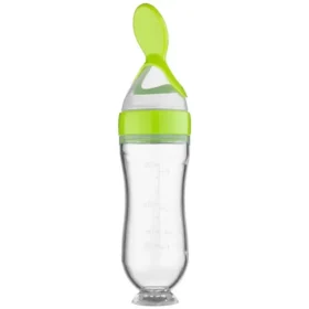 Baby food feeder bottle filling puree – squeeze baby feeding spoon ksa PTMYLE