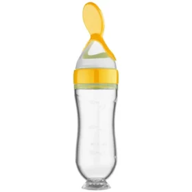 Baby food feeder bottle filling puree – squeeze baby feeding spoon ksa PTMYLE
