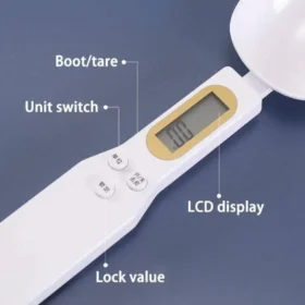 Kitchen spoon scale measuring coffee grounds – electronic spoon scale for coffee sugar ksa PTMYLE