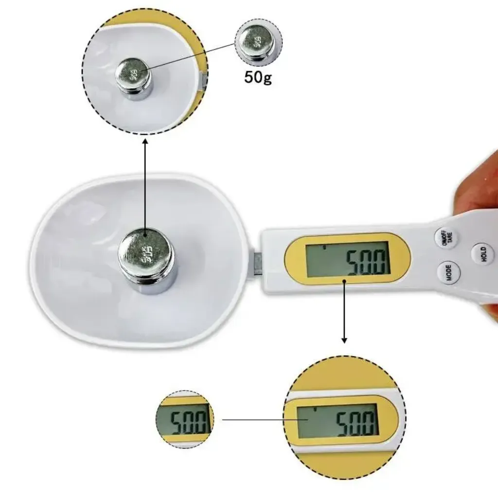 Kitchen spoon scale measuring coffee grounds – electronic spoon scale for coffee sugar ksa PTMYLE