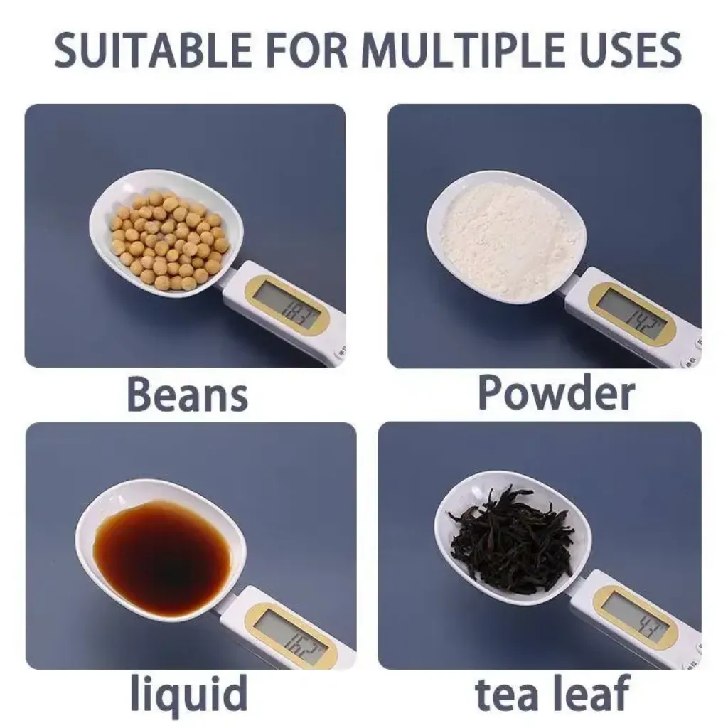 Kitchen spoon scale measuring coffee grounds – electronic spoon scale for coffee sugar ksa PTMYLE
